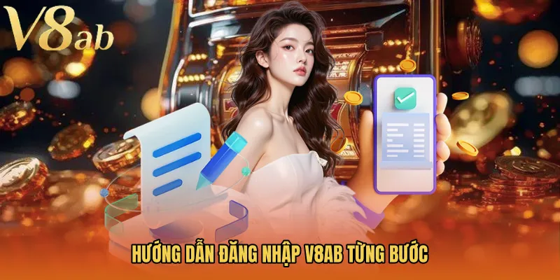Hướng dẫn đăng nhập V8AB từng bước